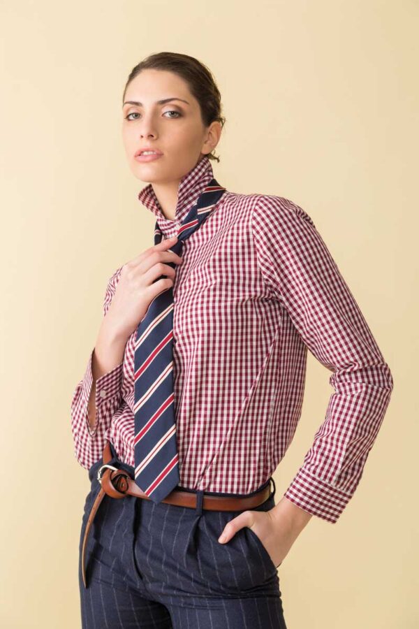 camicia in tartan giotta