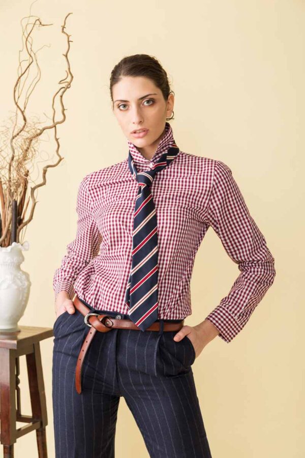 camicia in tartan giotta