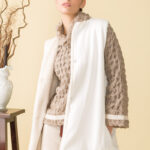 gilet invernale con pelo ecologico giotta