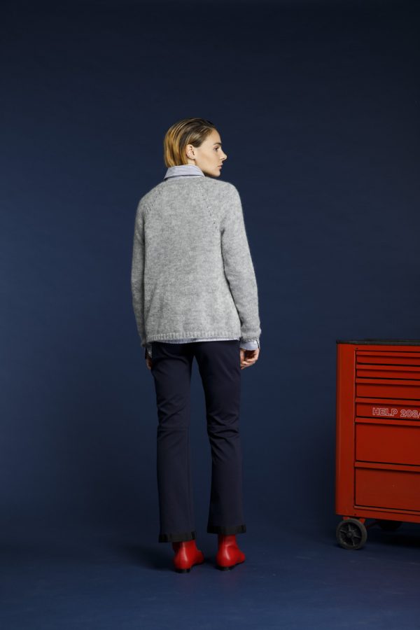 pantalone elasticizzato svasato sul fondo giottalab