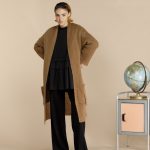 cardigan in maglia con tasche