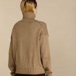 maglia in lana merino a collo alto giottalab