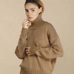maglia in lana merino a collo alto giottalab