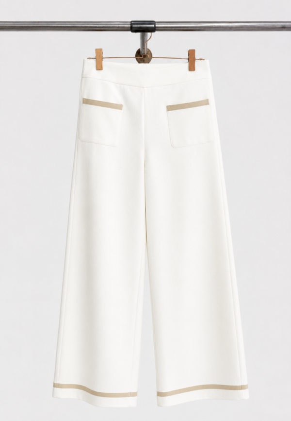 Pantalone Garofano Bianco