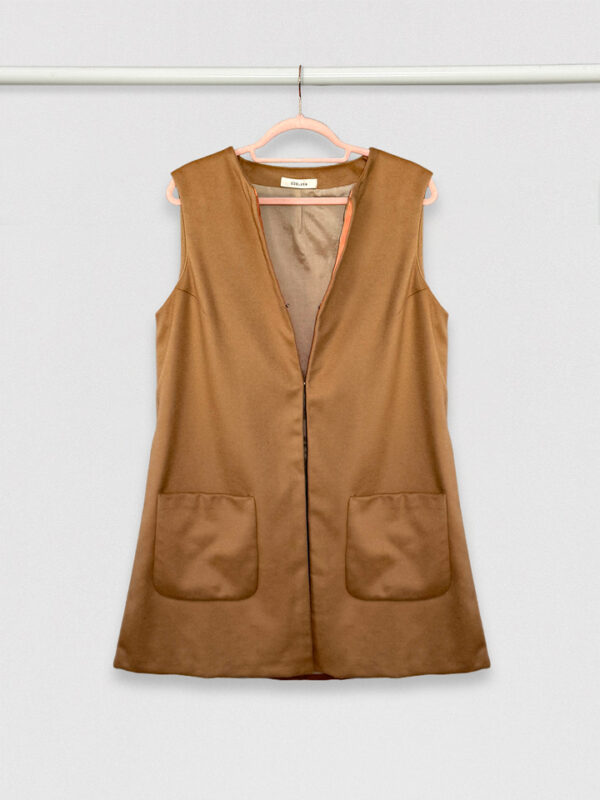 Gilet con zip