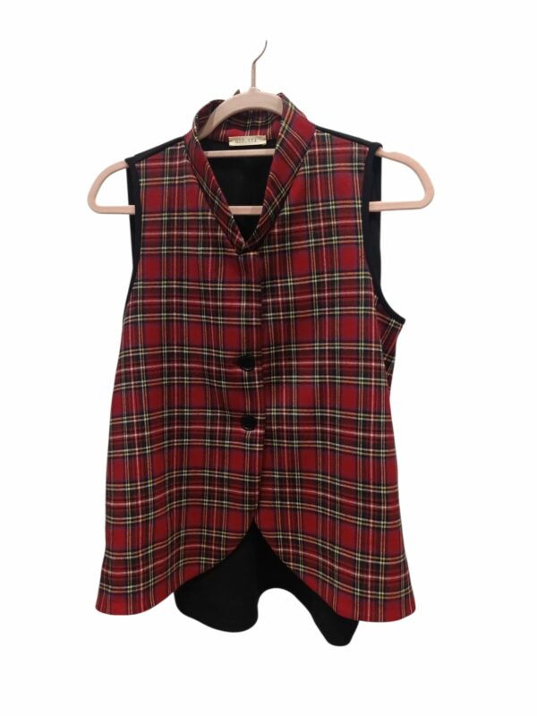 gilet scozzese