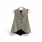 gilet asimmetrico
