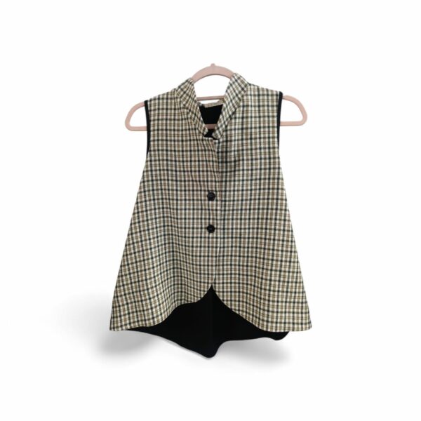 gilet asimmetrico