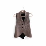 gilet asimmetrico