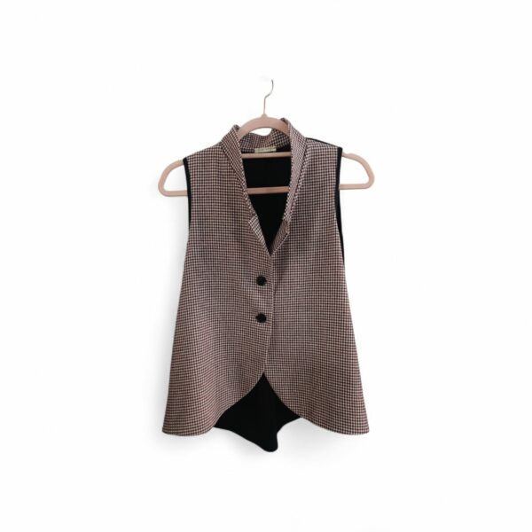 gilet asimmetrico