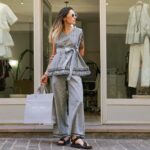 completo a quadretti donna cerimonia primavera estate GiottaLab Rimini