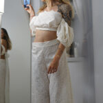vestito bianco gonna pantalone top donna cerimonia primavera estate GiottaLab Rimini