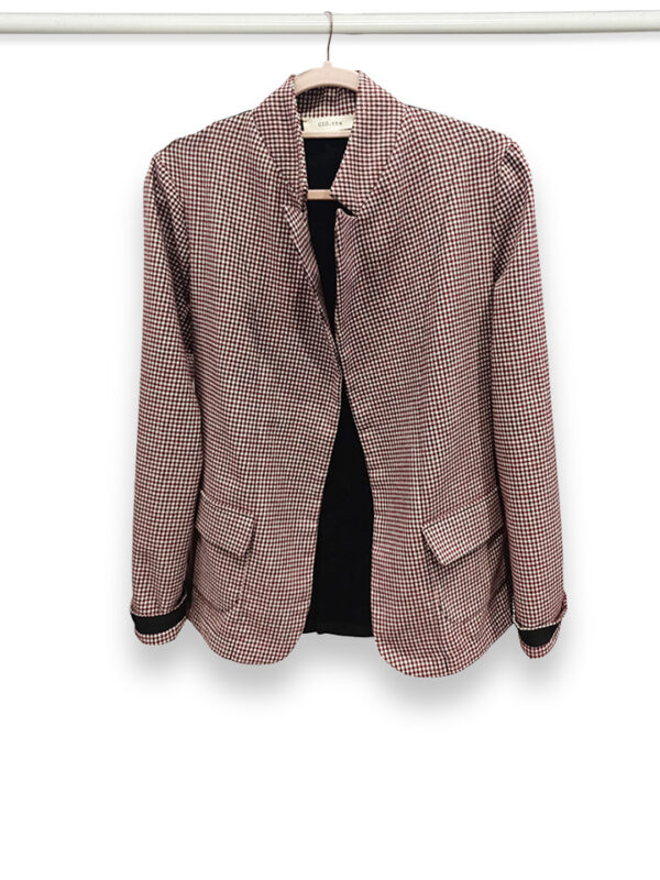Giacca Medium microcheck