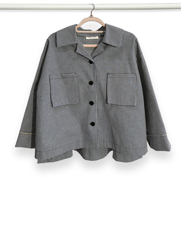 Giacca Tiffany in cotone Vichy