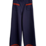 Pantalone in cotone Garofano