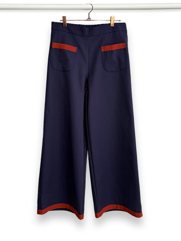 Pantalone in cotone Garofano